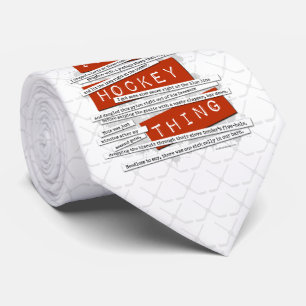 Hockey Slang Stropdas