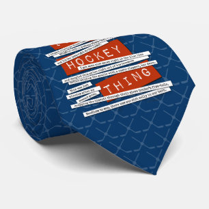 Hockey Slang Stropdas