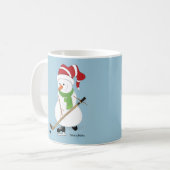 Hockey Snowman Mok (Voorkant links)