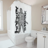 Hockey Speak Douchegordijn (In situ)