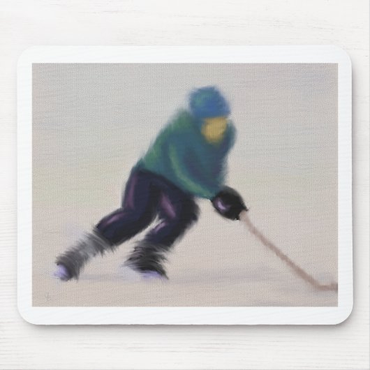Hockey Speed, Mousepad Muismat (Voorkant)