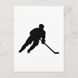 Hockey-speler Briefkaart