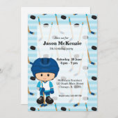 Hockey-speler Kaart (Voorkant / Achterkant)