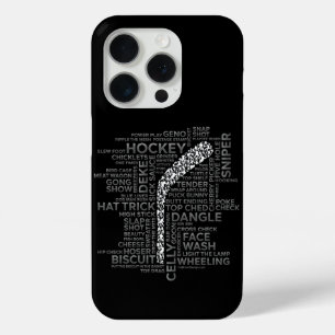 Hockey-spelers en Slang iPhone 15 Pro Case