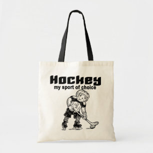 Hockey Sport van Choice Tshirts en Gifts Tote Bag