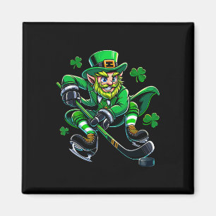 Hockey St. Patrick's Day Kabouter Klaverblad Klave Magneet