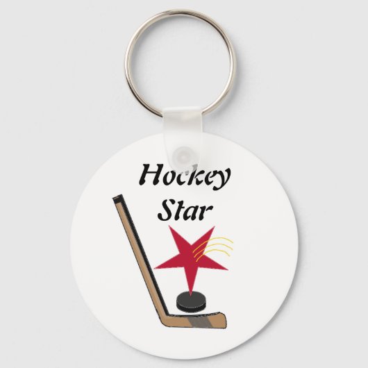 Hockey Star Sleutelhanger (Voorkant)