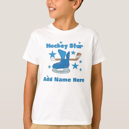 Hockey Star  T-shirt (Voorkant)