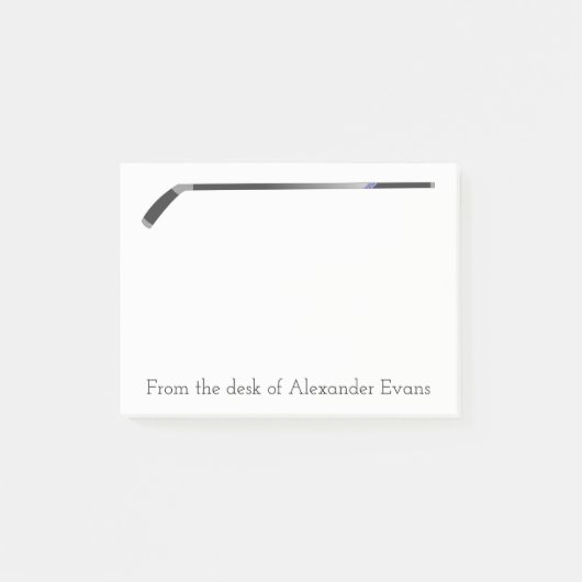 Hockey Stick Post-it® Notes (Voorkant)