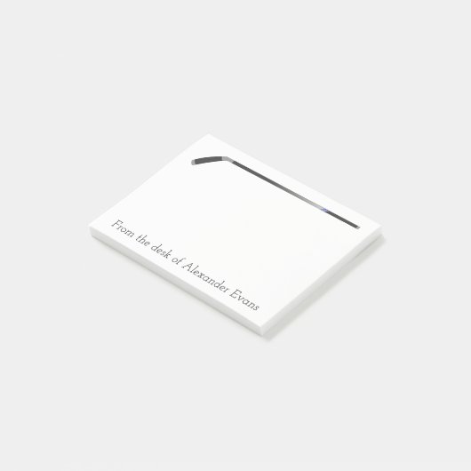 Hockey Stick Post-it® Notes (Schuin)