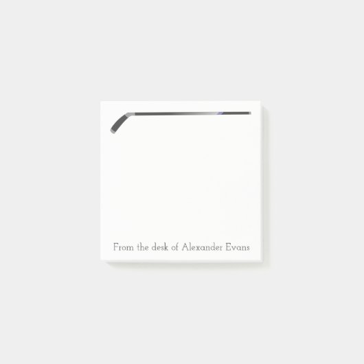 Hockey Stick Post-it® Notes (Voorkant)