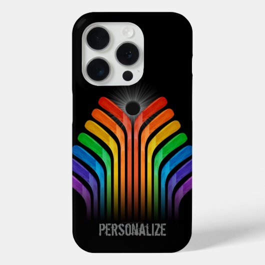 Hockey Stick Spectrum Case-Mate iPhone Case (Achterkant)