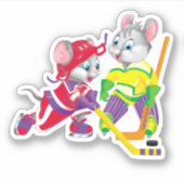 hockey sticker (Voorkant)