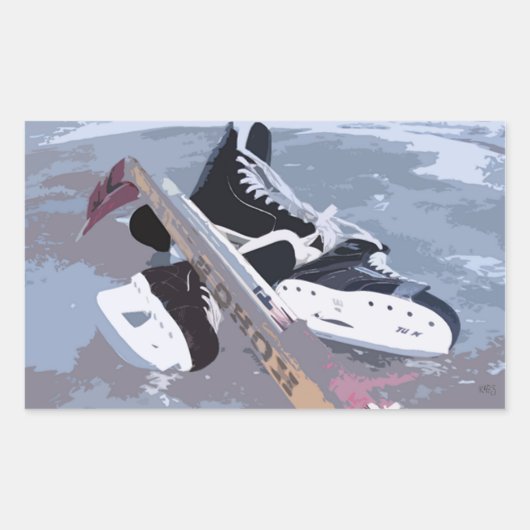 Hockey Sticker (Voorkant)