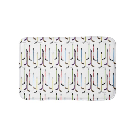 Hockey Sticks Bathroom Badmat (Voorkant)