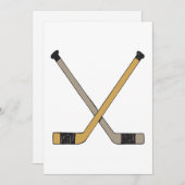 Hockey Sticks Kaart (Voorkant / Achterkant)