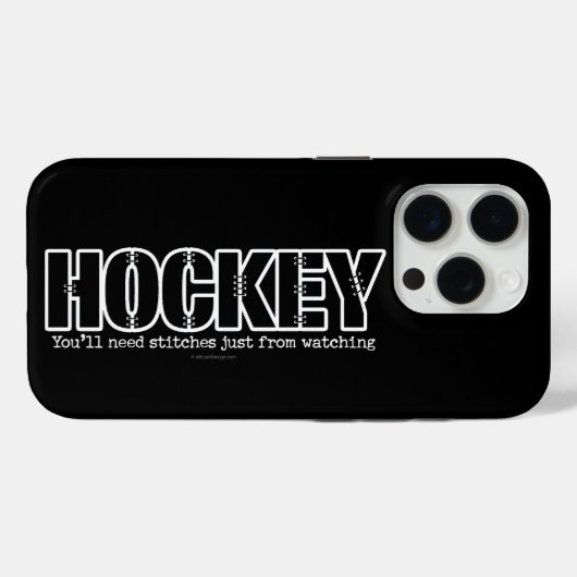 Hockey Stitches Case-Mate iPhone Case (Achterkant (horizontaal))