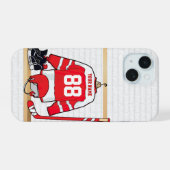 Hockey sur glace du Jersey (Verso Horizontal)