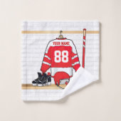Hockey sur glace du Jersey (Gant de toilette)