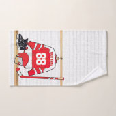Hockey sur glace du Jersey (Serviette à main)