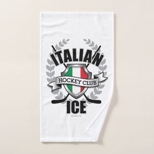 Hockey sur glace italien (Serviette à main)