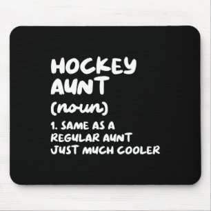 Hockey Tante Definitie Leuk en Sassy Sport Muismat