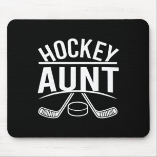 Hockey Tante Hockey Familie Grappig Muismat