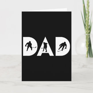 Hockey Vader - IJshockey Shirt En Cadeau Voor Hock Kaart