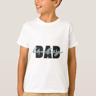 Hockey Vader Trotse Vader Wedstrijd Dag Ijs Baanzi T-shirt