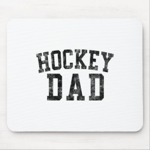 Hockey Vader Verjaardag Clic Vet Lettertype Hockey Muismat