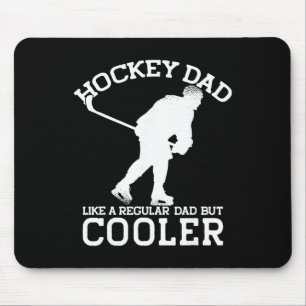 Hockey vader zoals een gewone vader maar cooler gr muismat