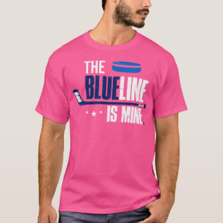 Hockey Verdediger T Shirt De Blauwe Lijn Is Van Mi