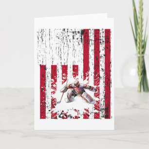 Hockey Vintage IJshockey Doelman Cadeaus  Kaart