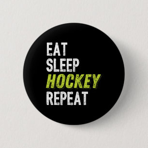 Hockey voor jongens Ice Hockey Speler Gift Ronde Button 5,7 Cm