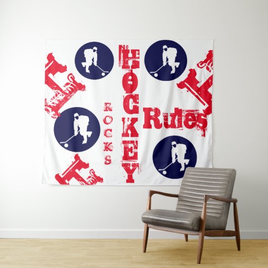Hockey Wandkleed (In Situ (horizontaal))