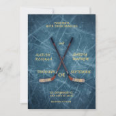 Hockey Wedding Invitation – Sporty & Romantic Desi (Devant)