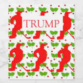 HOCKEY WIJN ETIKET (Enkel label)