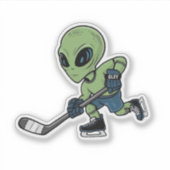 hockeyalien sticker (Voorkant)