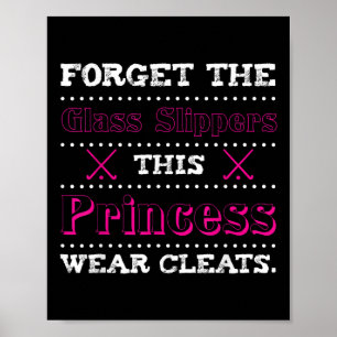 Hockeycadeau voor prinsessen veldhockey Veldhockey Poster