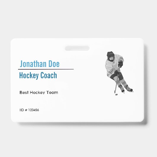 Hockeycoach Badge (Voorzijde)