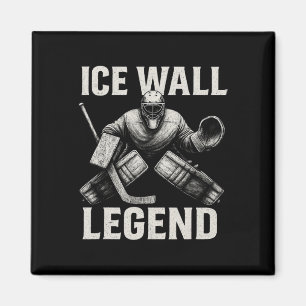 Hockeydoelman sportkleding – IJswand Legend Save T Magneet