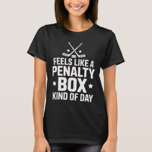 Hockeydoelman voelt zich als een soort strafbankda t-shirt