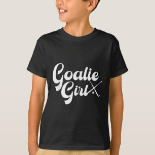Hockeydoelverdedigster meisje veldhockey keeper t-shirt
