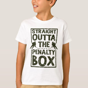 Hockeyfan rechtstreeks uit de penaltybox Hockey S T-shirt