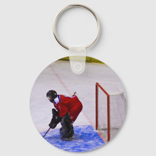 hockeykeeper sleutelhanger