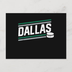 Hockeyliefhebber   Coole Dallas Hockey Power Play Feestdagenkaart