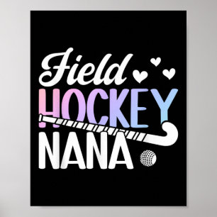 Hockeyoma Nana Van Een Hockeyspeler Nana Poster