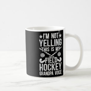 Hockeyopa Grootvader Stem Hockeyopa Speler Opa Koffiemok