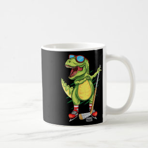Hockeysaurus Dinosaur IJshockey Trex Jongens IJsho Koffiemok