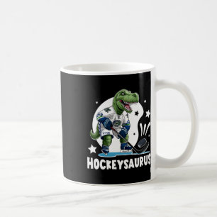 Hockeysaurus Grappige Dinosaur Hockey Kinderen Hoc Koffiemok